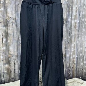 Halara Breezeful Large Petite Black Wide Leg Pants